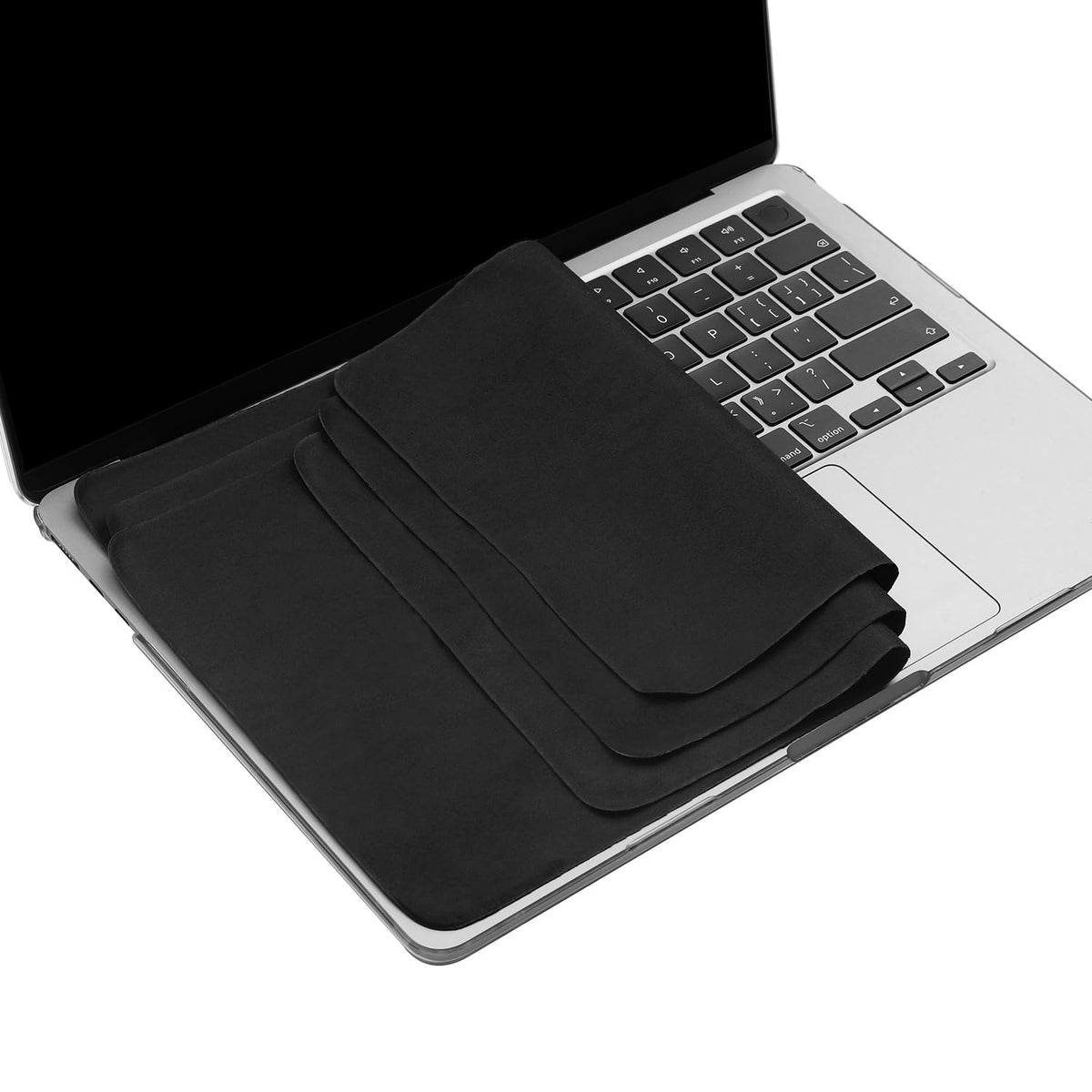 2 Pack Microfiber Liner Cleaning Cloth Screen Keyboard Imprint Protection for MacBook Neo/Pro/Air 13" 14" (2018-2026), MacBook Neo 13/MacBook Air 13 M4 M3 M2 M1/MacBook Pro 14 (M5- M1) Accessories