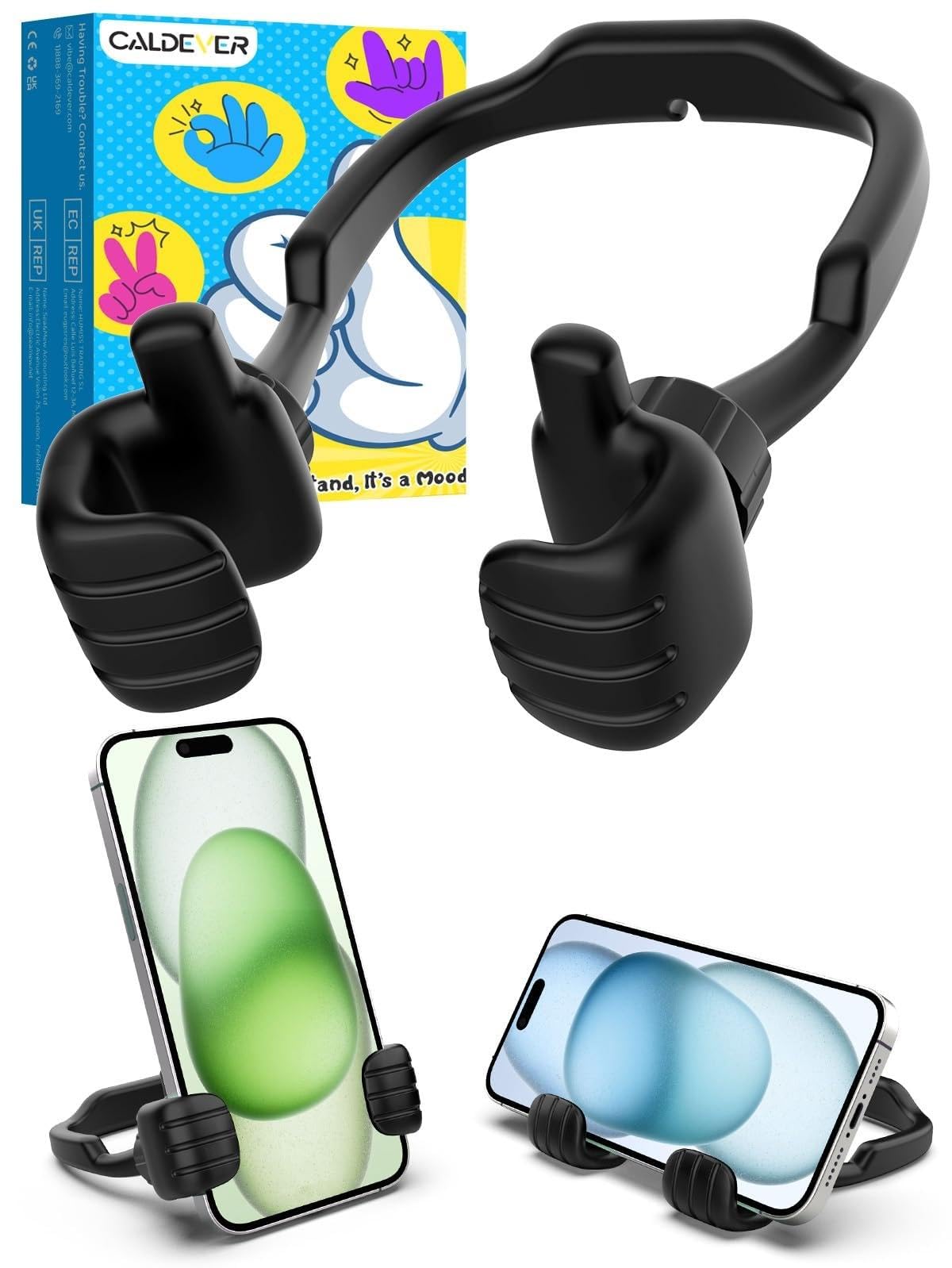 Christmas Stocking Stuffers for Men Women Thumbs Up Lazy Phone Stand