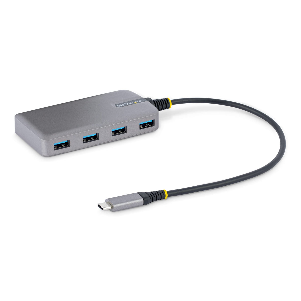 StarTech 4-Port USB-C Hub with 4x USB-A, 5Gbps, Switches (HB30C4AIB)
