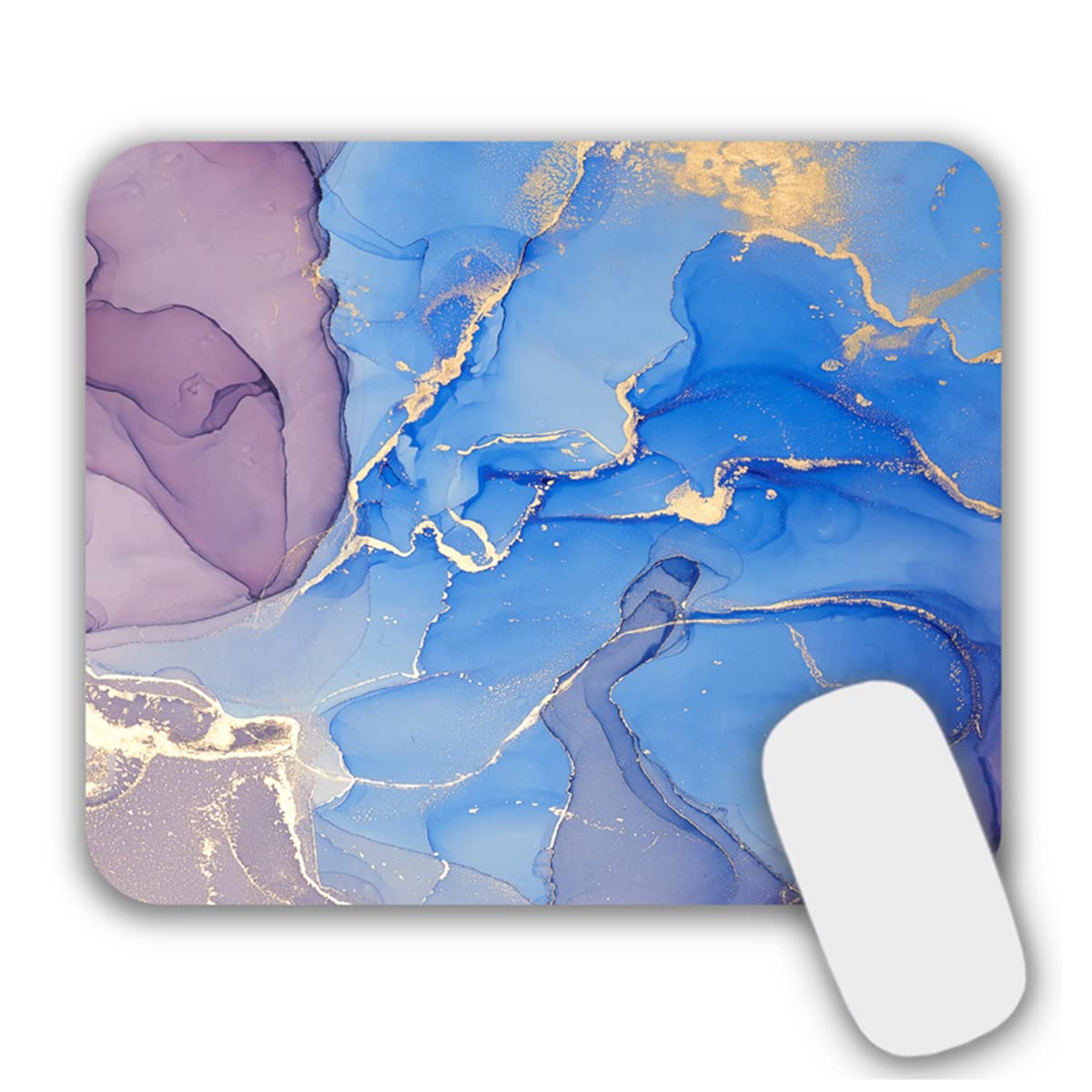 Small Mouse Pad Mouse Mat for Desk Laptop Computer(Leaf)