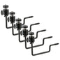 5 Pcs Trail Camera Tree Mount, Trail Camera Holder 360° Cameras Bracket for Game Cam, Hunting Accessories,Metal Security Cam Mount with 1/4 Inch Screw for Solar Panels,etc, Compact Sturdy.