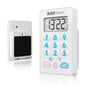 Digital Kitchen Timer, Waterproof Magnetic Countdown Timer with Alarm(Cute)