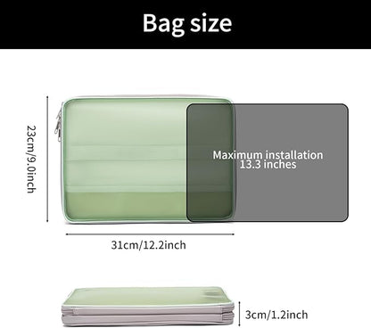 CONMOTO Laptop Case Sleeve,13 inch 15inch Computer Carrying Bag Laptop Sleeve Compatible for MacBook Air/Pro, HP, Dell, Lenovo, Acer