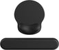 Ergonomic Mouse Pad Wrist Support Set, Memory Foam Keyboard Wrist Rest Set, Ergonomic Keyboard Pad, Non-Slip Base Mousepad（Black Set）