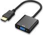 Amzpas HDMI to VGA, Uni-Directional Gold-Plated HDMI to VGA Adapter (Male to Female) for Computer, Desktop, Laptop, PC, Monitor, Projector, HDTV, Chromebook, Raspberry Pi, Roku, Xbox and More (1)