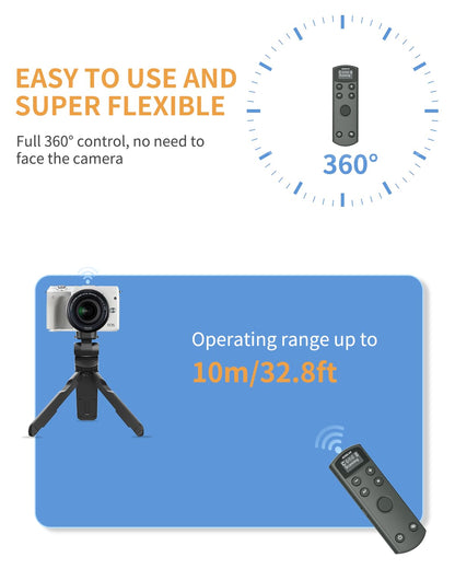Aodelan for Canon Wireless Rechargeable Camera Remote Control