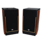 Dual Electronics LUHSL20B Bookshelf Speakers Pair Bluetooth & Class-D Amp