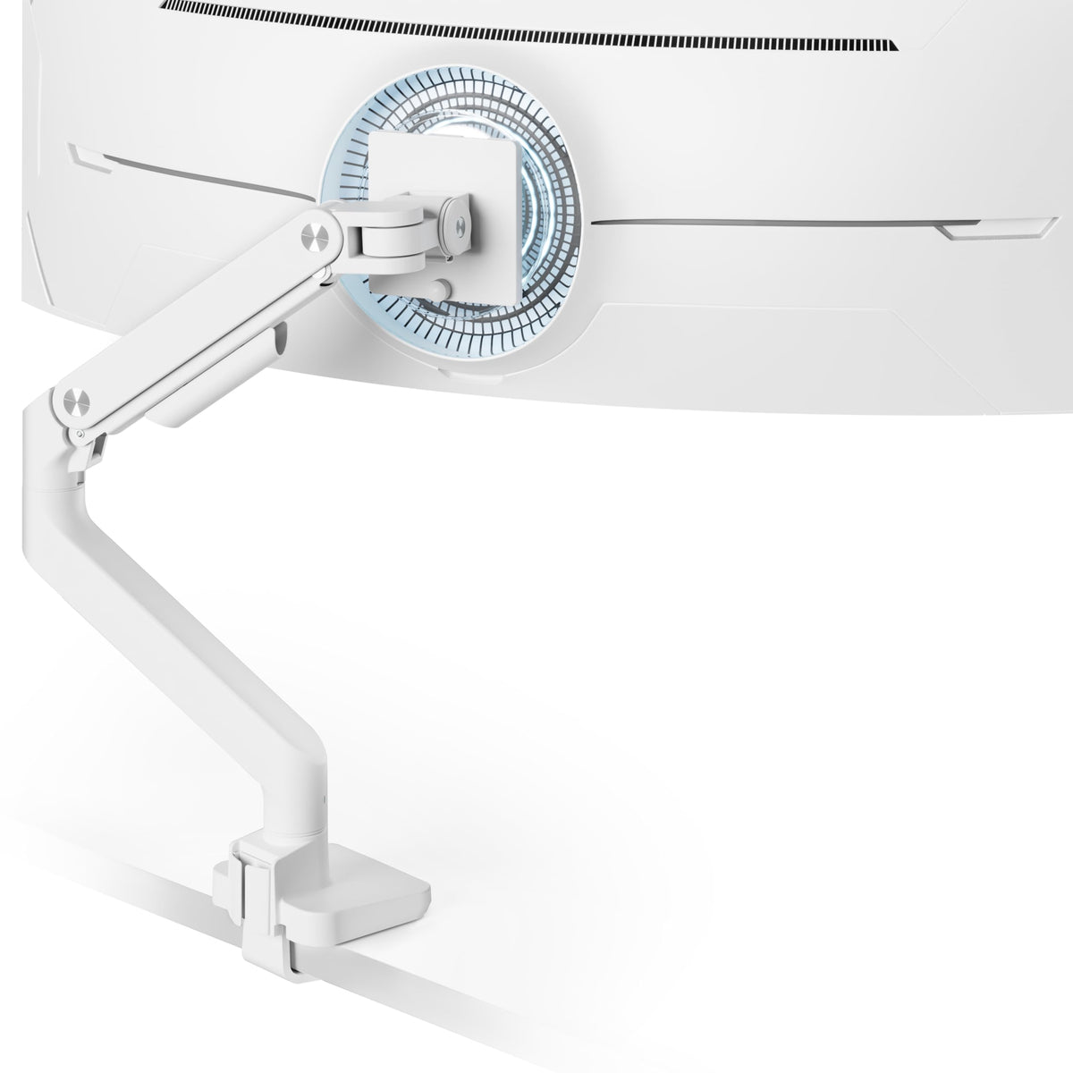 ARES WING Ultrawide Monitor Desk Arm for 17 to 49 Inch Screen, Holds 44 Lbs
