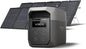EF ECOFLOW Portable Power Station DELTA 3 MAX with 2 * 220W Bifacial Solar Panel, 3400W X-Boost Output, Ultra-Fast 0-80% Charging in 1.13 Hr, Home Backup & RV Camping