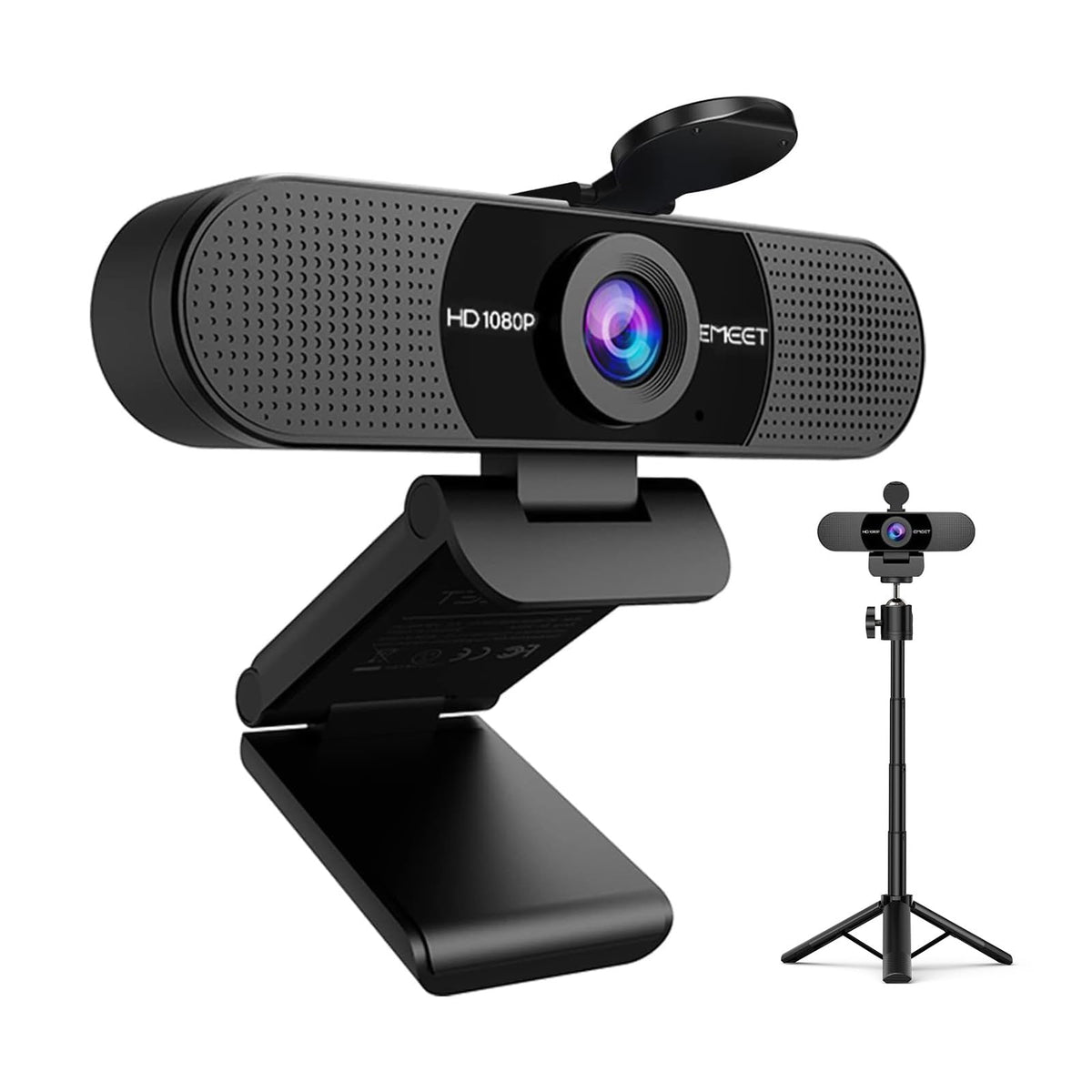 EMEET C960 AF 1080P Webcam for PC, Autofocus, 73° View Angle