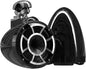 wet sounds Rev 8 Black V2 Revolution Series 8" Black Tower Speakers w/Swivel Clamp Mini