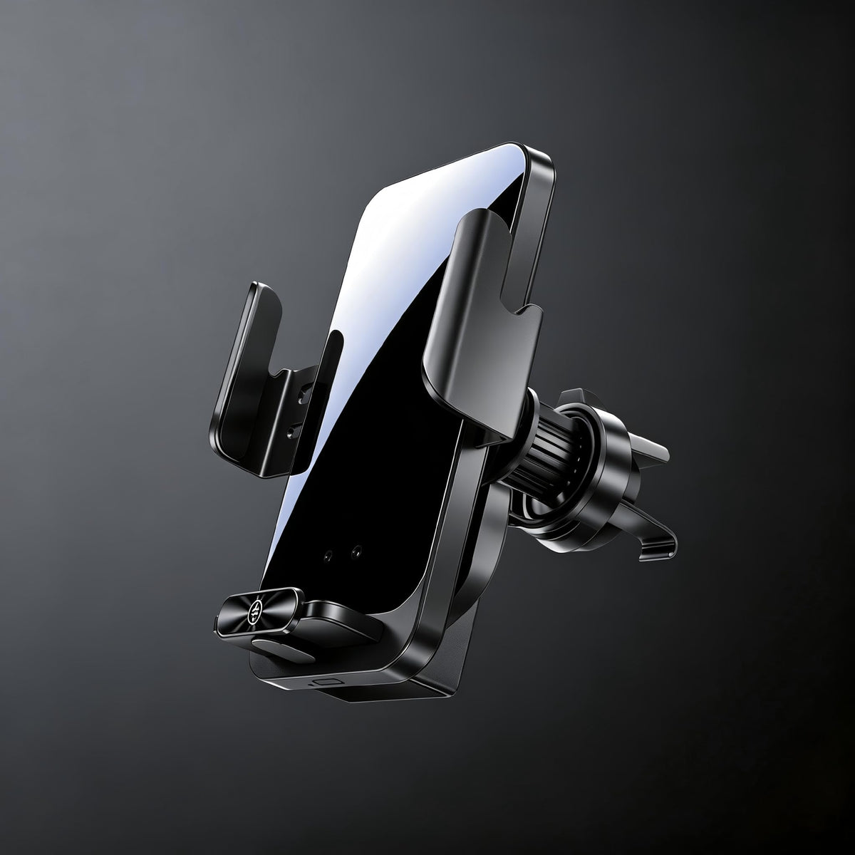 HOLIKLJY Magnetic Phone Holder Wireless Car Charger Phone Mount, Black