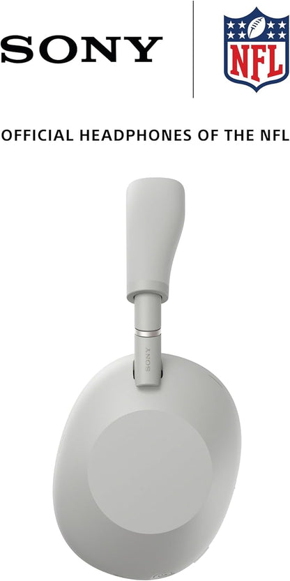 Sony WH-1000XM6 The Best Wireless Noise Canceling Headphones, HD NC Processor QN3, 12 Microphones, Adaptive NC Optimizer, Mastered by Engineers, Studio-Quality, 30-Hour Battery, Platinum Silver