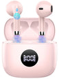 Wireless Earbuds, Bluetooth 5.4 Ear Buds, LED Power Display, 6D Bass Stereo