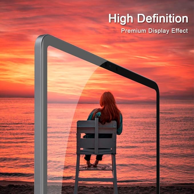 PERFECTSIGHT Medical-Grade Anti Blue Light Screen Protector Compatible with iPad Air 5 2022/Air 4 10.9 inch 2020/iPad Pro 11 (2022/2021/2020/2018), Eye Care Filter 6 Radiaitons HD Tempered Glass