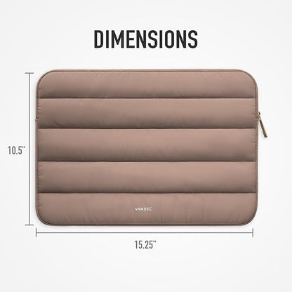 Vandel - The Original Puffy Laptop Sleeve 15-16 Inch Sleeve for Women and Men MacBook Pro 16 in Case, Cute Computer Bag 15.6 Inch HP Carrying Case - Apple, Asus, Dell, HP Laptop Case 15.6 Cover