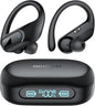 occiam Wireless Earbuds Bluetooth Headphones Ear Buds 96Hrs Playback Sport Over-Ear Waterproof Wireless Headphones Earphones with Earhooks ENC Mics Clear Call for Sport Running Workout Black