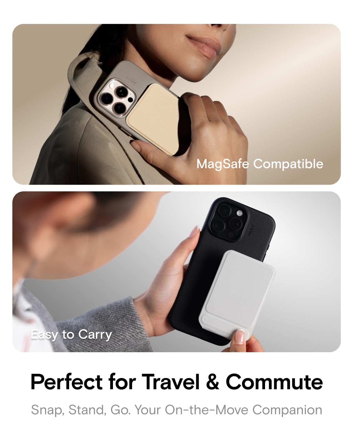 MOFT Phone Tripod Stand, Portable Selfie Stick for iPhone, Mulit-Angle
