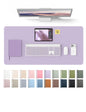 YSAGi Desk Protector&Blotter, Non-Slip Waterproof Leather Mouse Pad