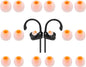 Earbud Tips Ear Bud Tips Soft Anti Slip Washable and Reusable Silicone Replacement Earbud Tips Fit Most in-Ear Earbuds(Inner Hole 3.8mm -5.1mm) 18pcs S M L