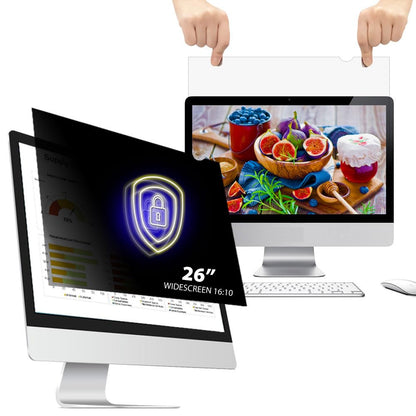 WELINC 26 Inch Computer Privacy Screen Filter for Widescreen Monitor