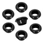 Qrity 20x Rubber Grommets ID 14mm Mount 17mm for Cable
