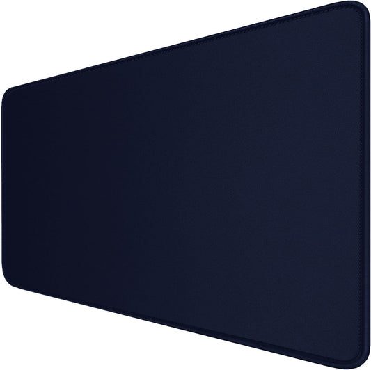 Large Mouse Pad with Stitched Edges, Durable Non-Slip Natural Rubber Base