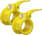Olympic Barbell Clamps 2 inch Adjustable Barbell Clips Quick Release Pair of Locking Weight Clips for Bars