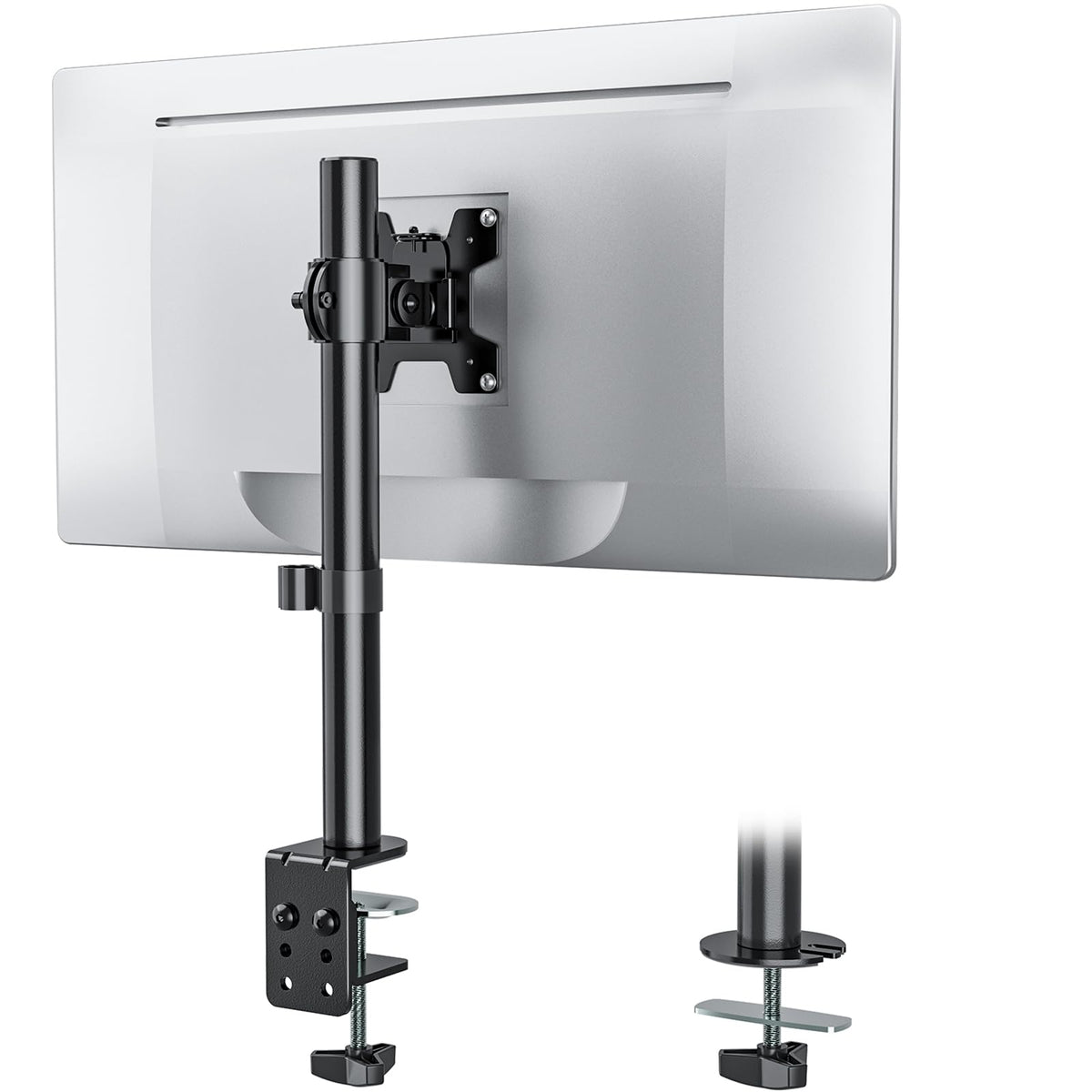 WALI Single Monitor Mount, Vesa Monitor Arm for 13-32 inch, up to 22lbs