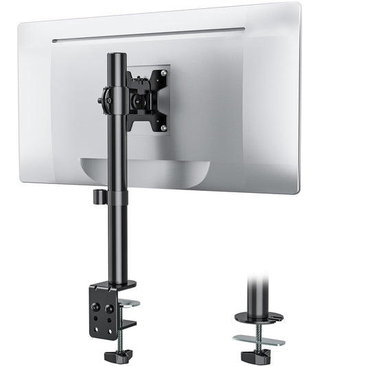 WALI Single Monitor Mount, Vesa Monitor Arm for 13-32 inch, up to 22lbs