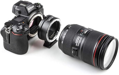 VILTROX EF-Z Lens Adapter EF/EF-S Lens to Z Mount autofocus Adapter Compatible with Canon EOS EF/EF-S Lens to Nikon Z Mount Cameras Z5 Z50 Z30 Z6 Z6II Z7 Z7II Zfc Z8 Z6III Z7III Z9