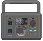 ALLWEI 500W Solar Generator with 100W Solar Panel, 512Wh LiFePO4 Battery