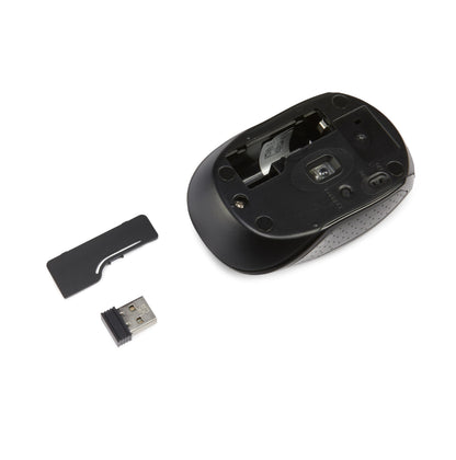 Amazon Basics 2.4GHz Wireless Keyboard and Mouse Combo Set, Quiet and Compact US Layout, Plug and Play, Unifying USB Receiver, Black