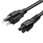 5Ft Mickey Mouse Power Cord,3 Prong Power Cord,AC Power Supply Cord,AC Adapter Laptop Notebook Computer Charger Cable.10 Aamp 125volt 120v 110v Plugs