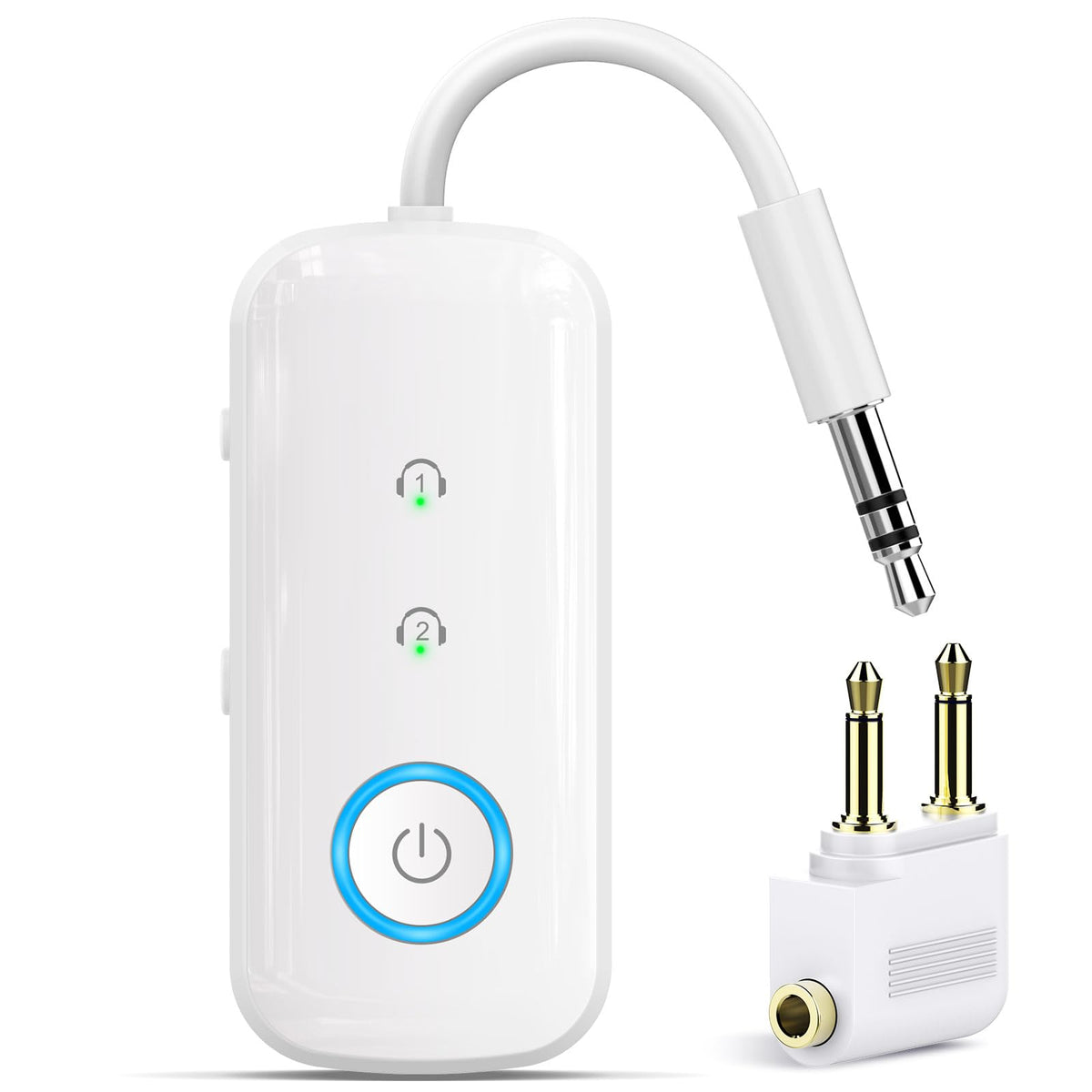 Ultra Pro Bluetooth Transmitter Receiver, Wireless Adapter for Airplane/TV