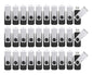 4GB Flash Drive 100 Pack, Wooolken USB 2.0 Thumb Drives Memory Stick