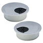 EASYEAH 10 Pcs Desk Grommet 1-3/8" / 35 mm, Desk Cord Hole Cover