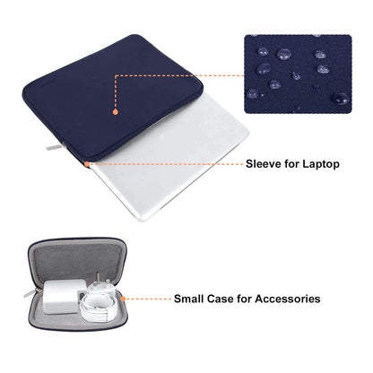 MOSISO Laptop Case 15 inch, 15 inch Laptop Sleeve with Small Case