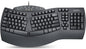Perixx Periboard-612B Wireless Ergonomic Split Keyboard with Dual Mode 2.4G and Bluetooth Feature, Compatible with Windows 11 and Mac OS X System, Black, US English Layout