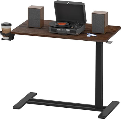 FLEXISPOT 28''Adjustable C Table Gas Spring Mobile Side End Table