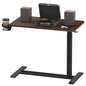 FLEXISPOT 24''Adjustable C Table Gas Spring Mobile Side End Table