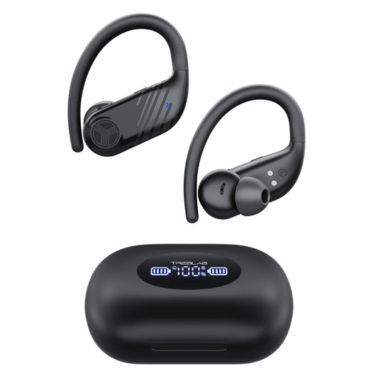 TREBLAB X3-Pro Earbuds Wireless Bluetooth, Earhook IPX5 11H Powerbank