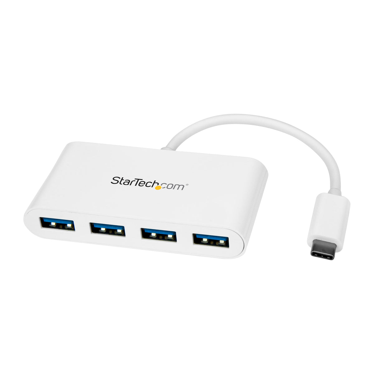 StarTech 4-Port USB-C Hub with 4x USB-A, 5Gbps, Switches (HB30C4AIB)