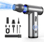 Compressed Air Duster, 300000RPM Air Duster Electric Cleaner for Keyboard, PC Deep Cleaning, Cordless Air Blaster, Replace Compressed Air Can-No Canned Air Duster,Rechargeable Air Blower
