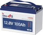 12V 100Ah Pro LiFePO4 Battery, Grade A Battery Cells, Group 31 Deep Cycle Lithium Battery, Built-in 100A BMS, 10-Year Lifetime, Perfect for RV, Solar Home System and Off-grid Application