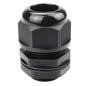 XHF 5 Pcs 3/4" IP68 Strain Relief Nylon Cord Grip NPT Cable Glands Adjustable UL Listed and RoHS Compliant (Black)