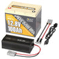 Power Queen 12V 100Ah LiFePO4 Battery with 12V 20A Lithium Battery Charger