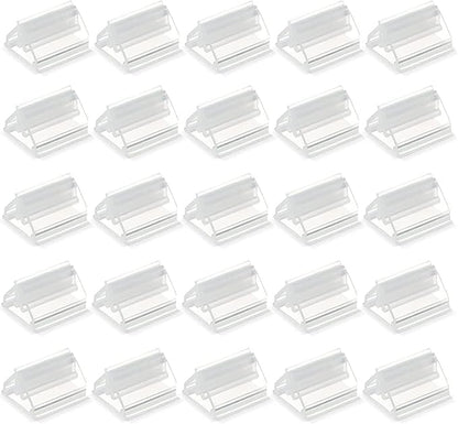 50pcs Clear Game Card Stands Plastic Game Piece Holder for DIY Board Game Party Favor