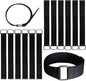 12 inch Reusable Fastening Cable Straps - Hook and Loop Fixing Straps - 12 Pack