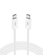 Belkin USB C to USB C 60W Braided Cable 2 Pack, 6.6ft iPhone Charger Cord